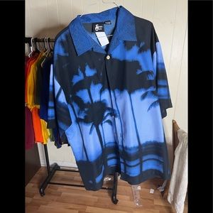 Mens XXL Street Culture Button Down !